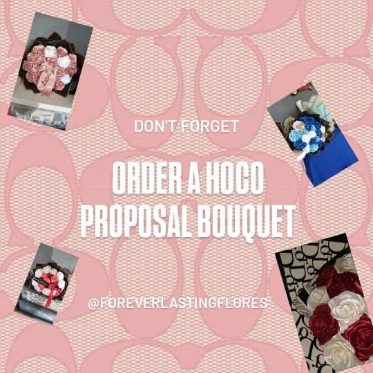Order A HOCO Proposal Bouquet 💐