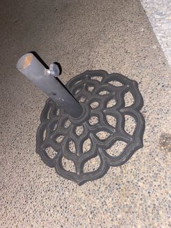 Cast iron umbrella  base holder