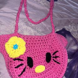 Hello Kitty Knit 🧶 Bag