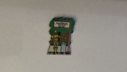 C-3PO - Star Wars Artoo, Is That You? FASTPASS - First Release Disney Pin 69448
