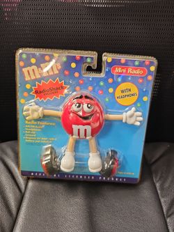 M&M's Mini AM/FM Radio RadioShack Exclusive