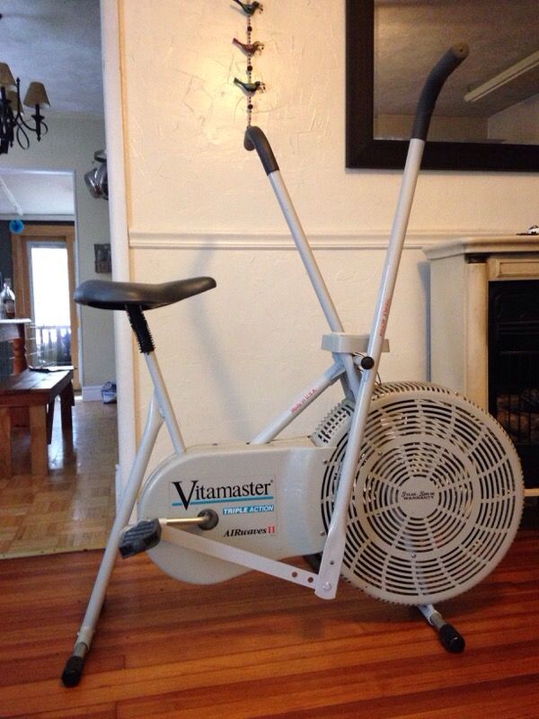 Vitamaster airwaves online exercise bike