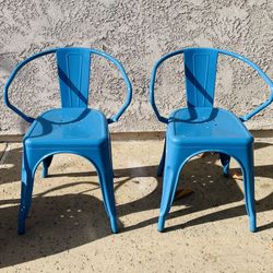 STEEL CHAIRS!