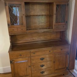 Ethan Allen Break Front 