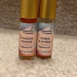 KUUMBA MADE Amber & Myrrh & Tunisian Jasmine Fragrance Oil roller ball new $7/item