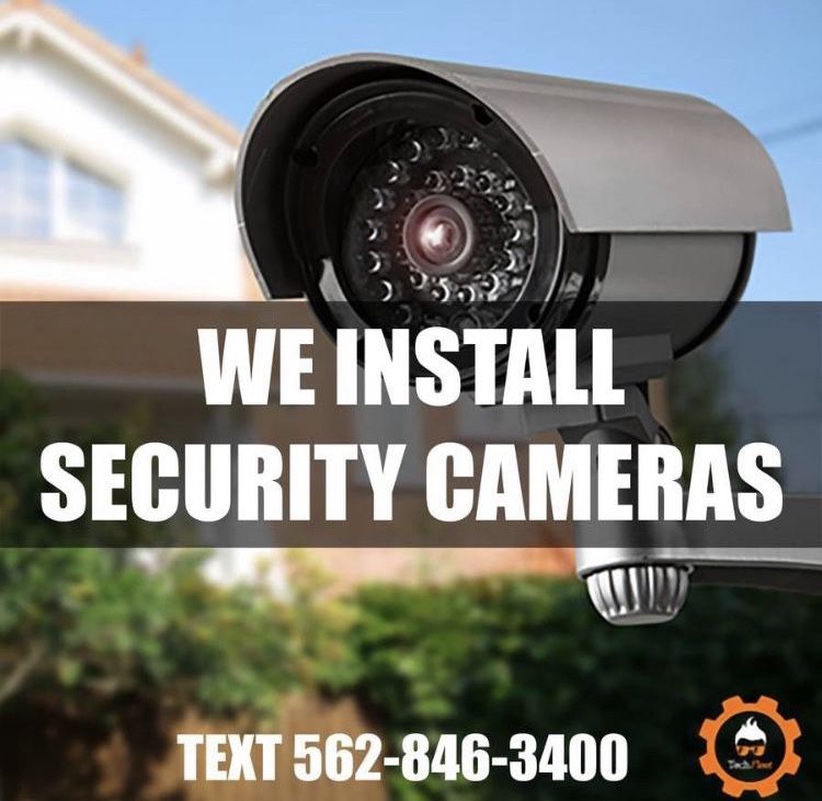 SECURITY CAMERA INSTALLATION
