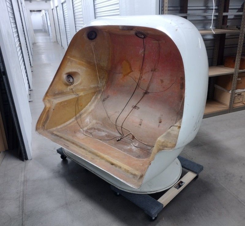 60's Vintage Fiberglass Egg Chair, Loveseat/Double Seater!!