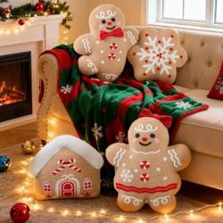 Gingerbread Pillows
