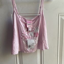 Woman Forever 21 Barbie Tank Top