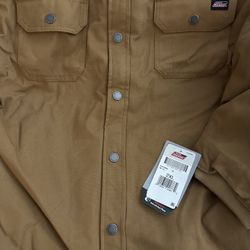 Dickies Duck Brown 2XL Heavy Duty Coat With Hoodie.  BRAND NEW