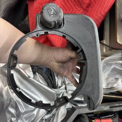 Push lawn mower gas tank