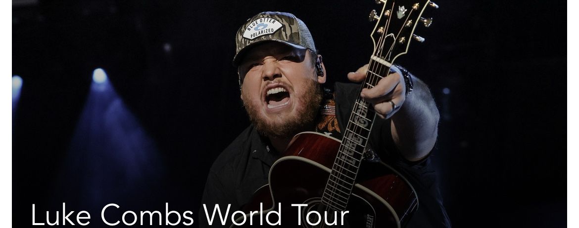 4 Tickets Luke Combs - Front Row! 5/6