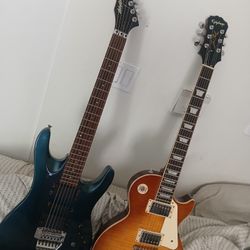 Epiphone Les Paul Standard....Westone Spectrum GT....$300 Ea