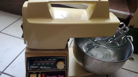 vintage Oster kitchen center