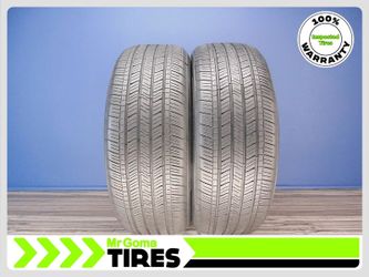 2 GOODYEAR EAGLE TOURING 235/50R21 USED TIRES 8.1/32 TREAD 101V NO PATCHES