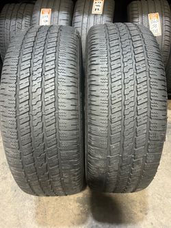 SET OF 2 USED TIRES GOOD YEAR WRANGLER…275/60/20