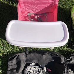 Summer Pop N Sit Portable Booster Chair / Floor Seat / Toddler Foldable Chair / Kids Folding Chair / Camping Chair/Compact Folding Chair PINK