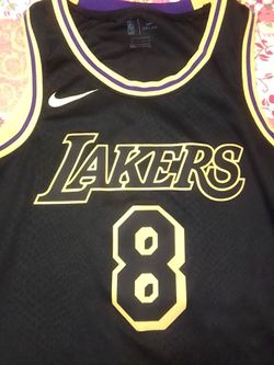 Nike NBA Lakers #8 Bryant Basketball Jersey