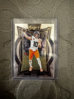Bo Nix Rookie Card Silver