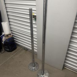 Drillless Adjustable 45mm Fitness Pole
