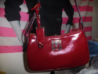 True Religion Burgundy Red Handbag