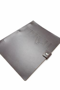 Luxury Leather Document Holder – Hand-Patina Finish – From Perch, Downtown LA