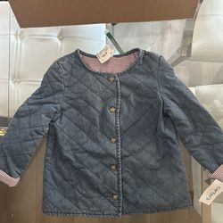Carter’s Denim Quilted Jacket - 5/5A