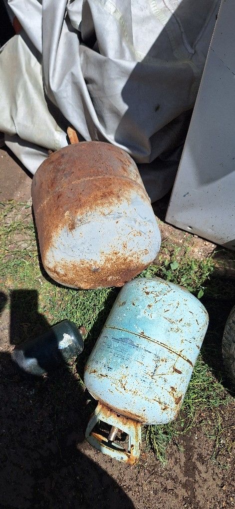 Vintage Propane Bottles