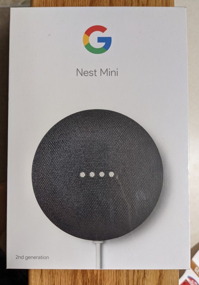 Google Nest Mini Brand New Never Opened