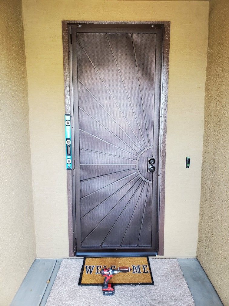 Security Door 36x96 (Installation Included) for Sale in Tolleson, AZ