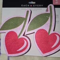 Cherry 🍒 kitchen Sponges