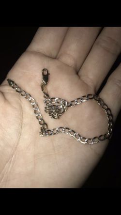 GOLD CUBAN ANKLET 10K