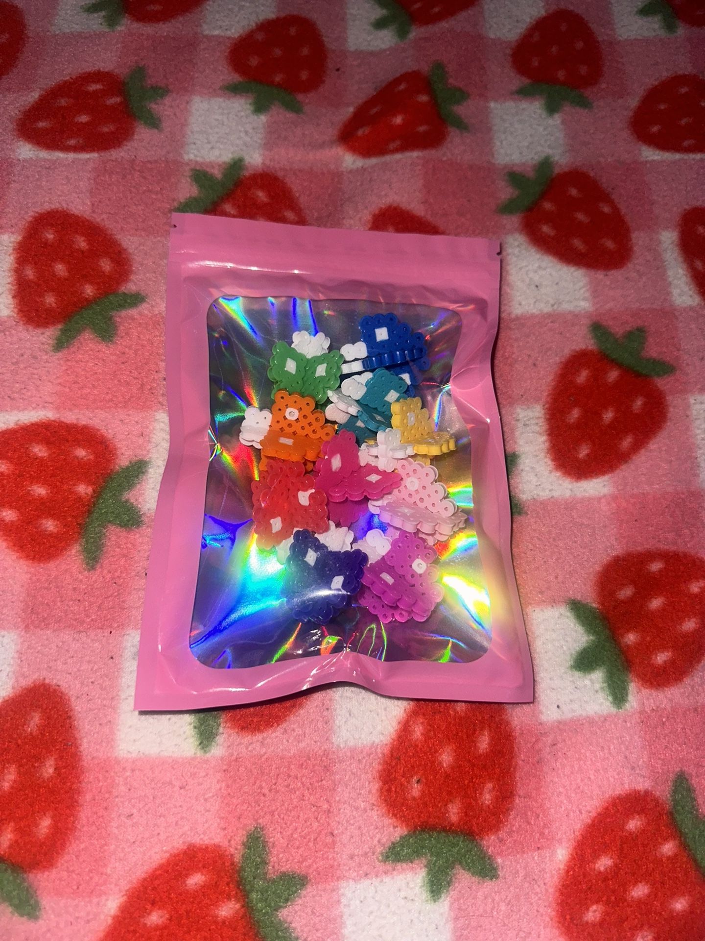 10 Pack Of 3D Mushrooms Perler Pack 