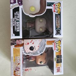 Funko Pop Walking Dead And Bioshock