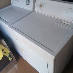 Old School Washer Dryer Heavy Duty Set