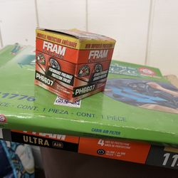 Oil Air And Cabin Filter Nissan Altima 2.5 Engine FREE