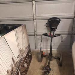 Foldable Push Cart For Golf 