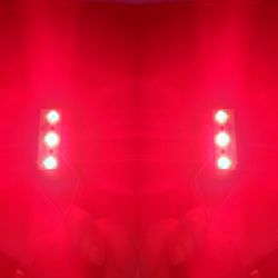 2x (Two) 2" Inch 12v Red LED Strips Very Bright 