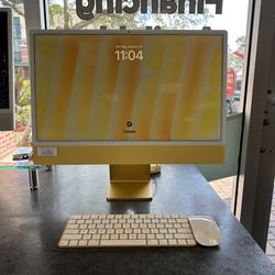 24" iMac — 3.2GHz M1 16GB / 1TB 8-Core (Yellow)