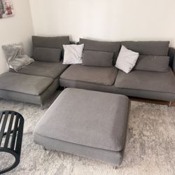 Sofa Sectional With Ottoman 