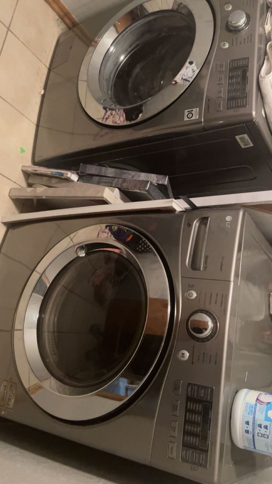 Stainless Steel Washer And Dryer Combo