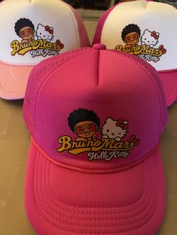 Bruno Mars And Hello Kitty Hat