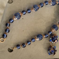 Necklace With Earrings 