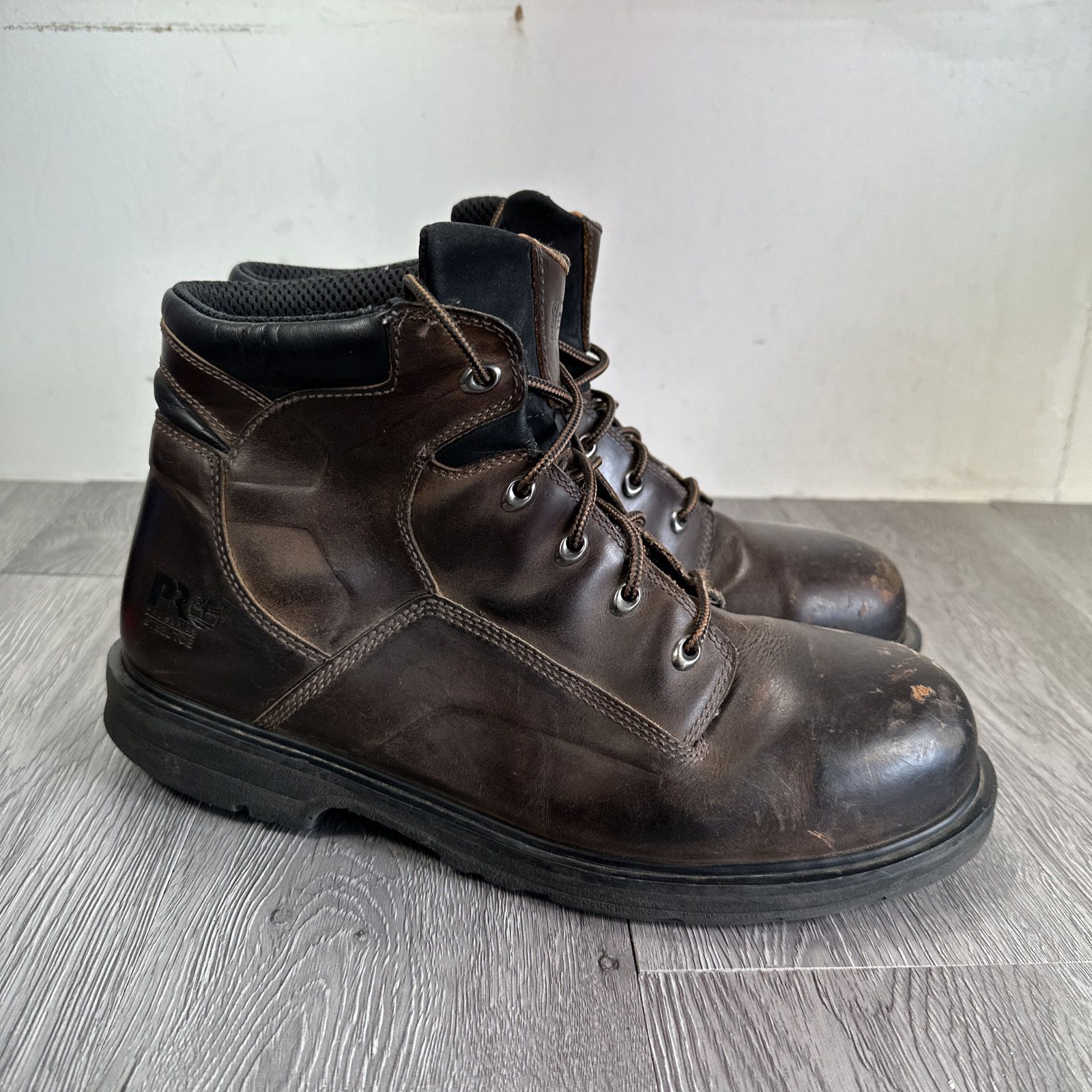 Timberland PRO Men's 6" Magnus Steel Toe Work Boots 85591 Brown 13M
