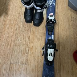 90cm Skiis And 170-185 Boots For Kids