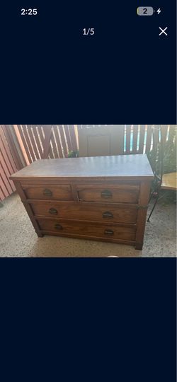Brown dresser