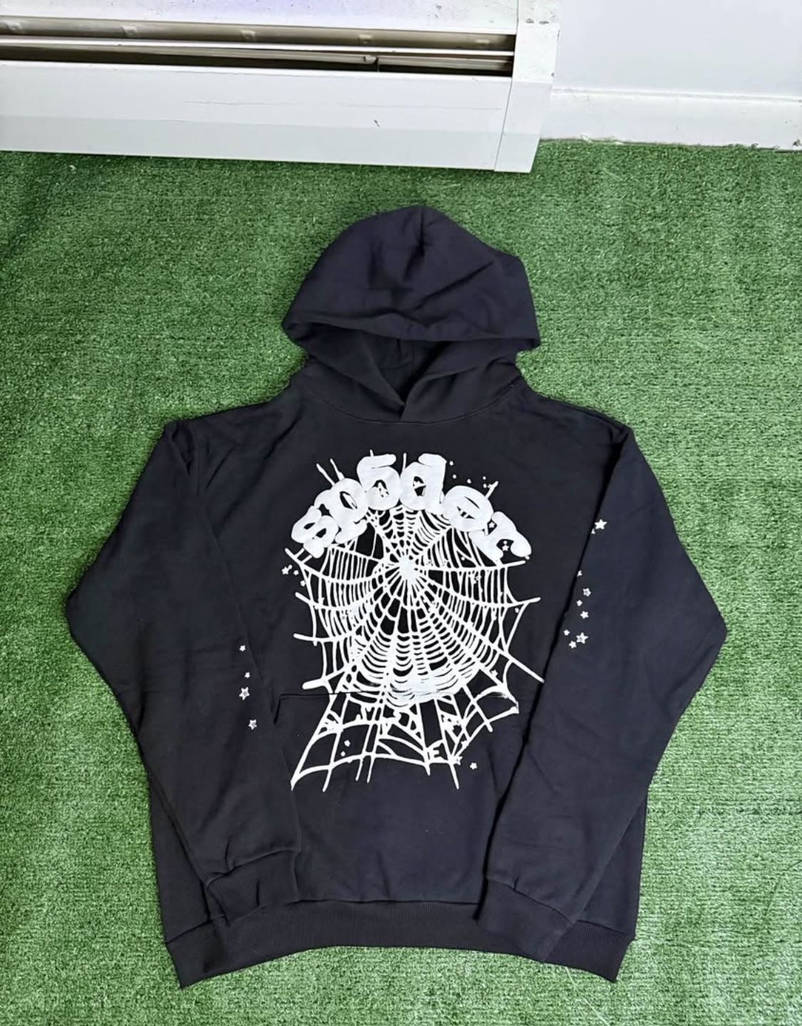 Sp5der OG Web Hoodie Black1:1