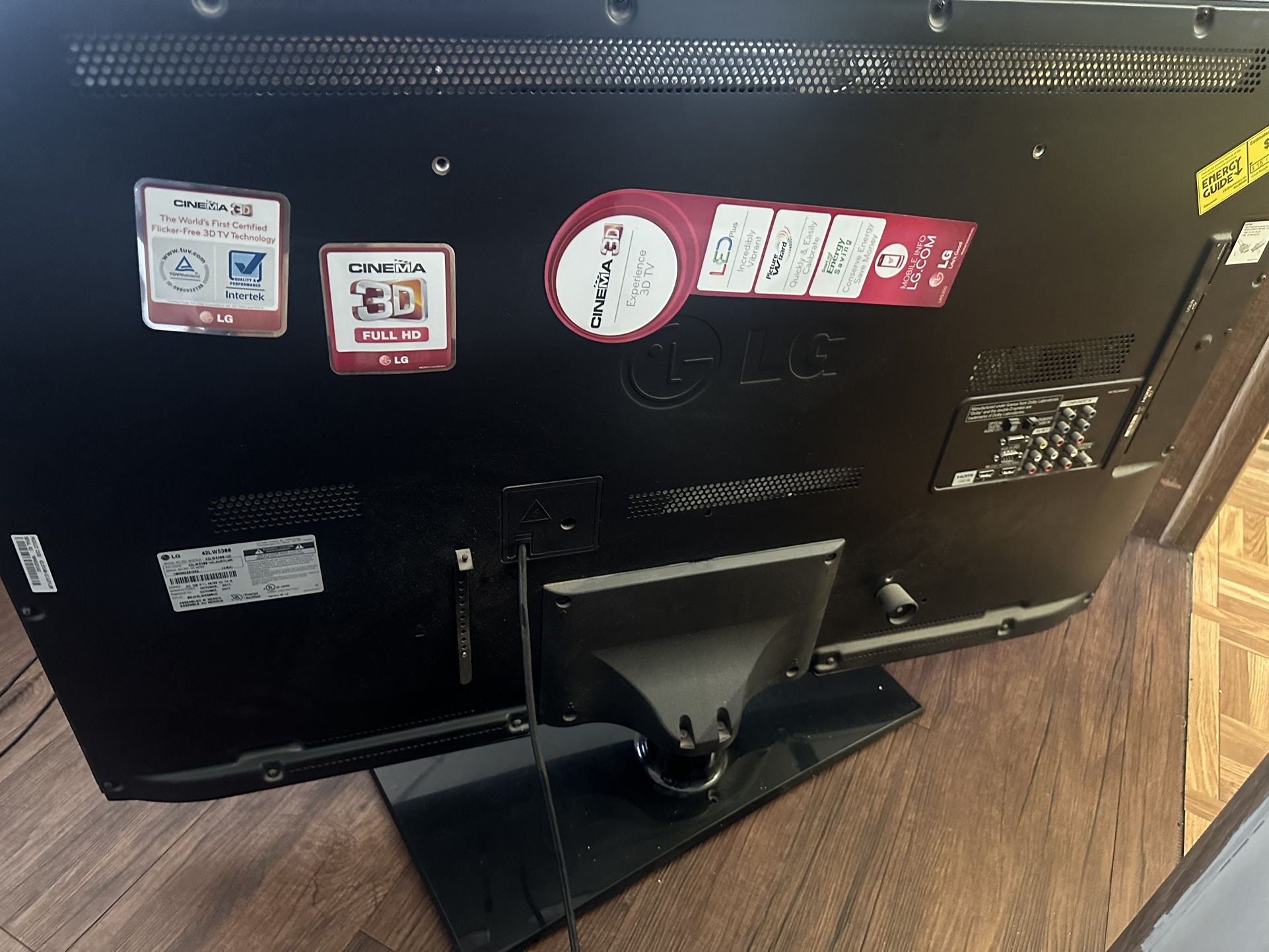 LG 3D TV 40 Inch