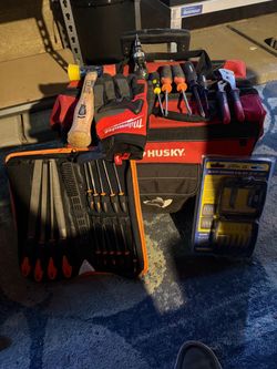 Tool bag with tools