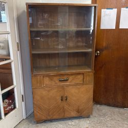 Small Mid Century China Cabinet MUST GO TODAYorTHURSDAY